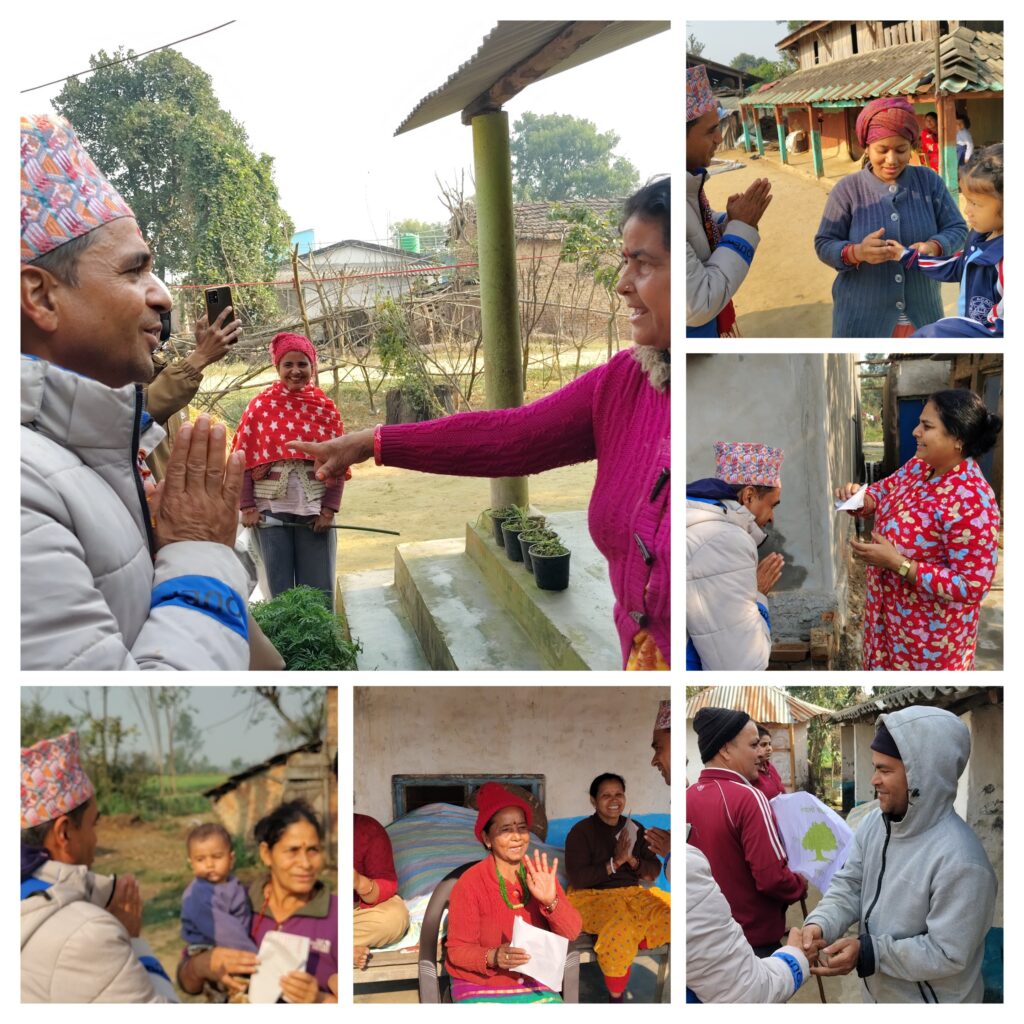 कञ्चनपुर–१ मा युवा उम्मेद्वार गोपी प्रसाद उपाध्यायको पक्षमा  जनलहर बढ्दो